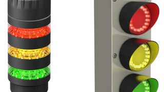 Insgesamt fünf LED-Leuchten erweitern Turcks Angebot an Signal- und Warnleuchten. (Bild: Turck)