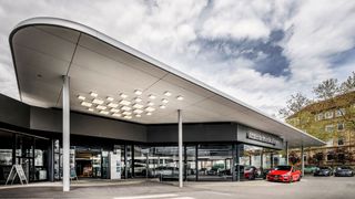 Komplett erneuerter Hauptstandort: Assenheimer Mulfinger modernisierte seinen Sitz in Heilbronn in den vergangenen Jahren und investierte rund zwölf Millionen Euro. (Bild: Rolf Nachbar)