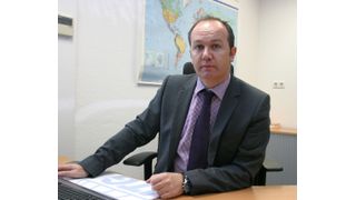 Thomas Trump, Geschäftsführer der DMG Gebrauchtmaschinen GmbH: „Für 2011 erwarten wir einen klaren Aufwärtstrend. Im Gebrauchtmaschinenbereich gehen wir davon aus, dass wir mit einer zehn- bis zwölfprozentigen, maximal 15-prozentigen Steigerung aufwarten können.“ Bilder: Schreier (Archiv: Vogel Business Media)