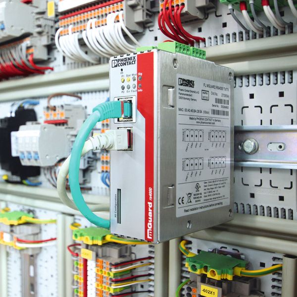 Die Security Appliances FL mGuard werden unter anderem im Produktionsumfeld eingesetzt. (Phoenix Contact)