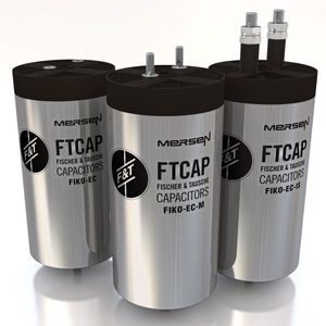 Die Baureihe Energy Cap ist mit Terminals in unterschiedlichen Höhen erhältlich, die sich an die unterschiedlichen Ebenen der laminierten Stromschienen anpassen.(Bild:  Mersen)