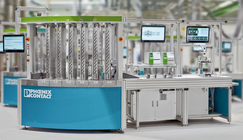 Phoenix Contact nutzt digitales Engineering, um die Produktion wandlungsfähig zu machen. (Phoenix Contact)