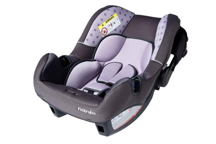 Als einziger Billig-Kindersitz mit der Note „gut“ bewertet: Die Babyschale Nania Beone SP  (59 Euro) für Säuglinge. (Foto: ADAC)