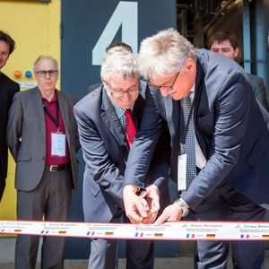 Zu der Eröffnung waren 80 Teilnehmer geladen.