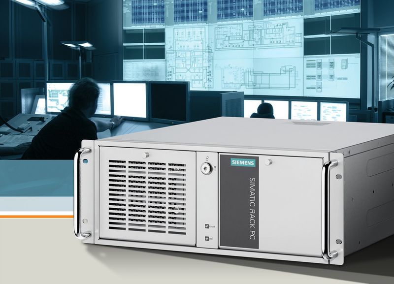 Eine Rack-PC-Produktlinie speziell für das untere Industrie-PC-Preissegment bringt die Siemens-Division Industry Automation auf den Markt. Die Industrie-PC Simatic IPC347D eignen sich insbesondere für Anwendungen in der Produktion, bei denen erhöhte Robustheit im Vergleich zu Office-PCs benötigt wird. (Bild: Siemens)