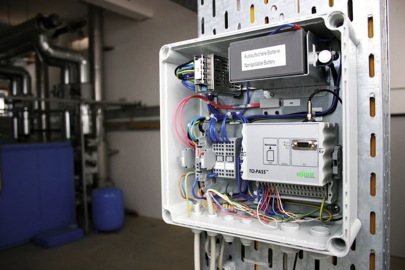 Alarme und Status-Mitteilungen werden in Teilbereichen vom kompakten Wago-Fernwirksystem To-Pass generiert und weitergeleitet. (Wago) (Archiv: Vogel Business Media)