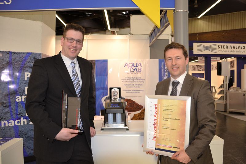 Benjamin van Impelen (left) and Laurent Jubault from Decagon (Picture: PROCESS)