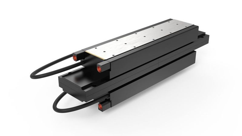Die eisenbehafteten Linearmotoren lassen sich individuell an die jeweilige Aufgabenstellung anpassen, beispielsweise durch eine doppelseitige Anordnung.(Bild:  Wittenstein SE)
