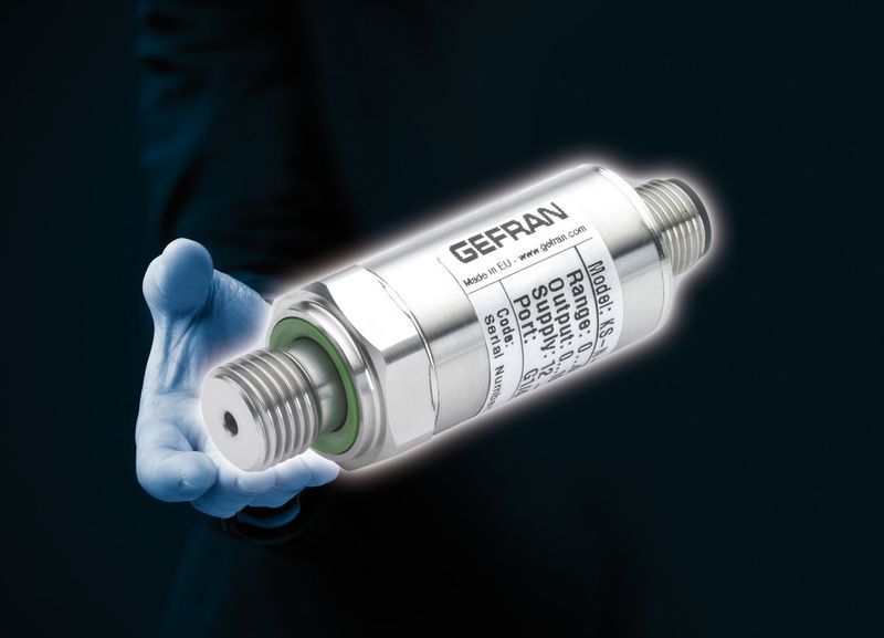 Gefran konzipierte die Druckmessumformer der KS-Baureihe speziell zur Druckmessung in der Hydraulik und Pneumatik. (Gefran)