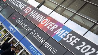 Wieder geöffnet: Nach zwei Jahren Zwangspause hat die Hannover-Messe als größte Industriemesse der Welt wieder ihre Tore geöffnet. (Bild: Deutsche Messe)