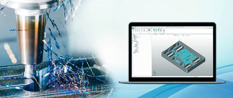Höhere Wirtschaftlichkeit durch innovative Schrupptechnologie: Davon profitieren bald die Anwender des 3D CAD/CAM- Systems ZW3D 2019.
 (Encee CAD/CAM Systeme)