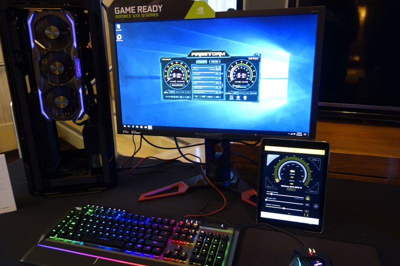 ZOTAC hat eigene App zur mobilen Steuerung der Übertaktungs Desktop-Software Firestorm (Bild: IT-BUSINESS)