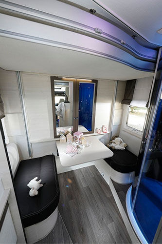 So sieht das Heck ohne Kinderbetten aus. (Challenger)