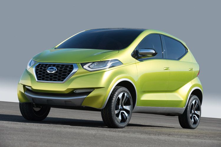 Mit der Studie „Redi-Go“ hat Datsun zudem einen Kleinstwagen vorgestellt. (Foto: Nissan/Datsun)