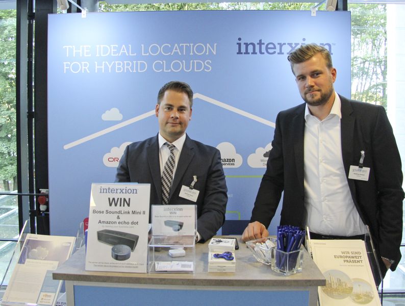 Matthias Mayer und Matthias Pertack von Interxion. (Vogel IT-Akademie)
