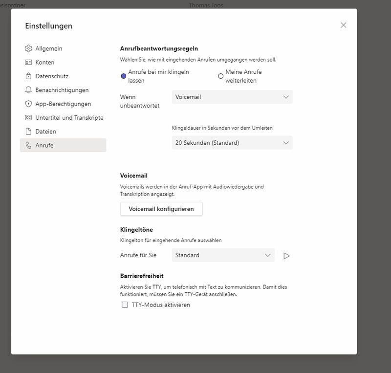 Anrufe In Microsoft Teams Steuern 
