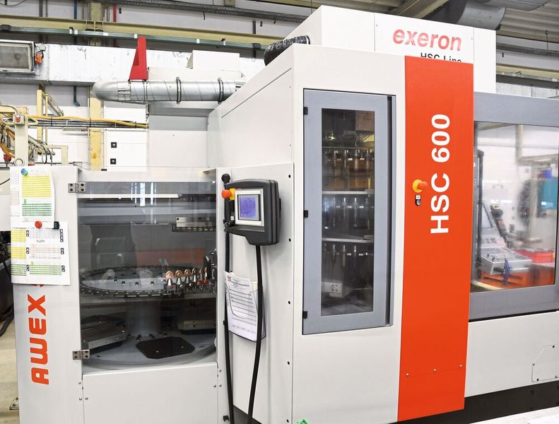 Die Hartbearbeitung erfolgte auf einer Exeron HSC 600. (Bild: OSG)