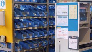 Von den insgesamt etwa 1400 Lieferanten sind bei Comp-Air inzwischen zwölf Lieferanten in das elektronische Kanbansystem Elkasy aufgenommen worden.Bild: Maienschein (Archiv: Vogel Business Media)