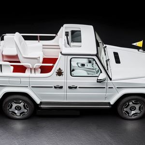 Was der Spezialumbau gekostet hat, ist nicht bekannt.(Bild:  Mercedes-Benz)