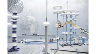 Hochspannungs-Testumgebung (Bild: ABB)