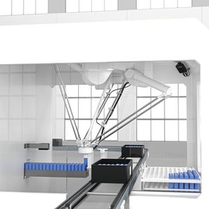 Die Ereigniskamera eignet sich für zahlreiche industrielle Anwendungen, sowohl in Logistik- als auch Produktionsprozessen. Hier im Beispiel Montageprozess von Batteriemodulen.(Bild:  Pepperl+Fuchs)