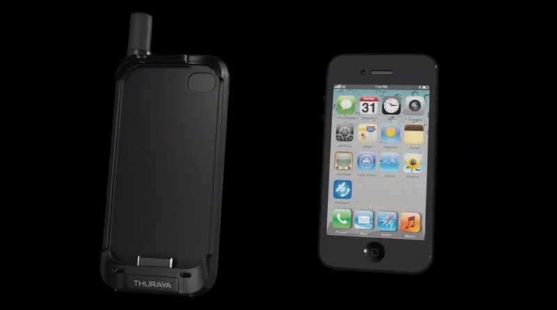 SatSleeve macht das iPhone zum Satellitentelefon (Thuraya Telecom)