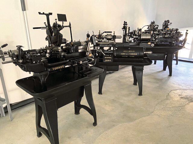 Centre Muller: Serie von Langdrehautomaten, Fabrikate Tornos und Bechler. (Bild: Centre Müller)