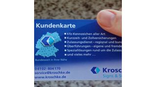 20.000 Kundenkarten wurden bereits verschickt. (Christoph Kroschke GmbH)