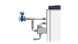 Mit den Durchflussmessgeräten ist auch eine Regelung der Durchflussmenge möglich. (Peter Huber Kältemaschinenbau)