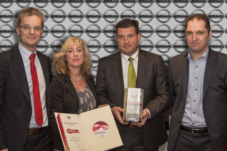 ... Marion und Tom Maschke ... (Foto: Nissan)