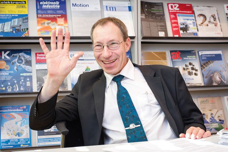 Ich steh auf folgendem Standpunkt: Firmen, die sagen, die Produktion in der Schweiz lohnt sich nicht mehr und deshalb auslagern, die haben vor diesen Herausforderungen kapituliert. Prof. Dr.-Ing. Konrad Wegener, ETH Zürich (Bild: Thomas Entzeroth)