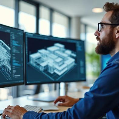 Innovation und Skalierbarkeit für Europa: TD Synnex Datech unterstützt strategische Partner mit dem neuen Autodesk Scale Partner Programm dabei, komplexe Design- und Konstruktionsprojekte effizient umzusetzen und ihr Geschäft länderübergreifend auszubauen. (Bild: © Pete/stock.adobe.com - generiert mit KI)