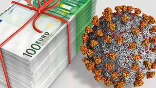 Der Staat hilft der Wirtschaft in der Coronakrise mit gigantischen Rettungspaketen. (Bild: © agrarmotive - stock.adobe.com)