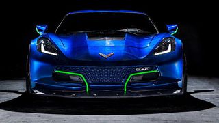 Genovation zeigt erstmals die Serienversion einer zum E-Mobil umgebauten Corvette C7.  (Genovation/Josh Scott)