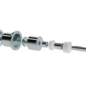 Magnetkupplung + Exzenterschneckenpumpe = Nemo MY. Die speziell für die Handhabung von Schlämmen mit hoher Viskosität entwickelte Magnetkupplungspumpe macht es möglich.(Bild:  Netzsch)