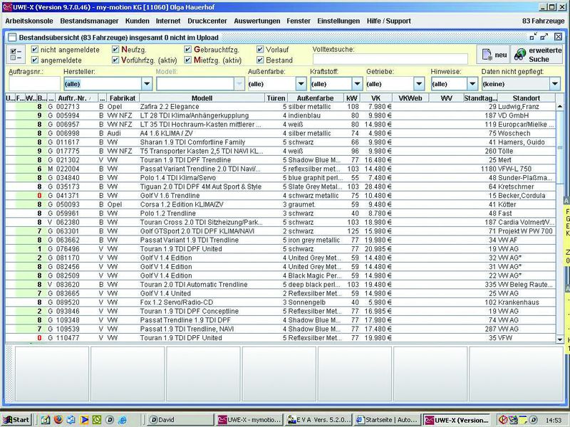 Das Autohaus Niggemeier arbeitet mit dem Fahrzeugmanagement-System UWE-X. (Archiv: Vogel Business Media)