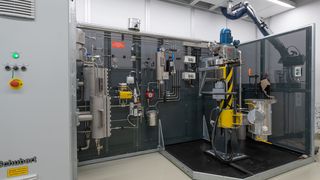 So sieht die Biturox Versuchsanlage in Schwechat aus. (Bild: Pörner)