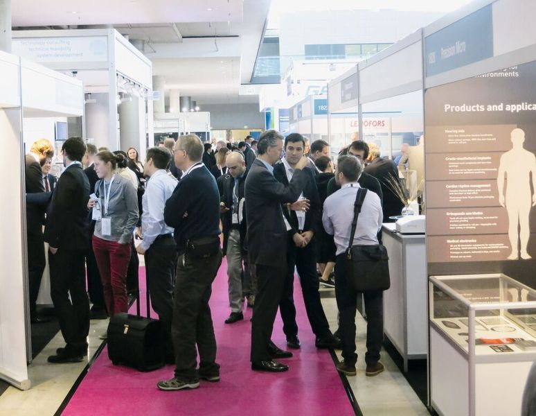 Dieses Jahr rechnet der Veranstalter UBM mit rund 7.000 Fachbesuchern auf der Medtec Europe. (Reinhardt / Devicemed)