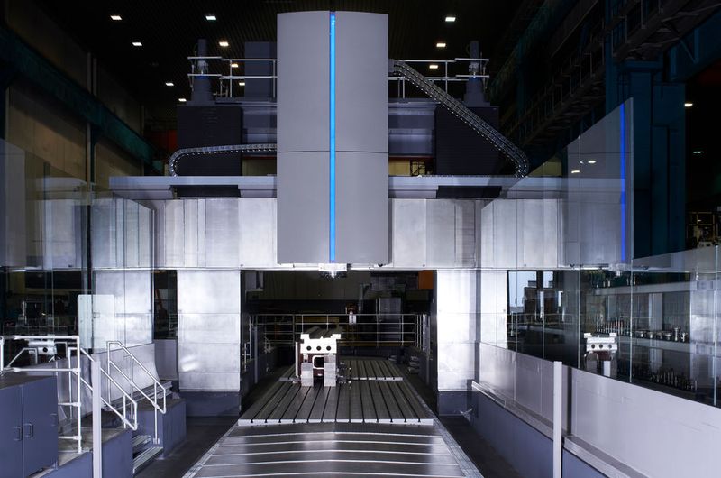 Die Portalfräsmaschinen der Profi-Mill-Baureihe brachte Waldrich Siegen 2009 auf den Markt.  (Waldrich Siegen)