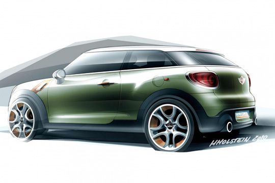 Der Tempomacher: Unter der Haube des Mini Spaceman steckt der aufgeladene Direkteinspritzer aus dem Mini John Cooper Works. Das Aggregat holt aus 1,6 Litern Hubraum 155 kW/211 PS und beschleunigt den Wagen auf weit über 200 km/h. (Archiv: Vogel Business Media)