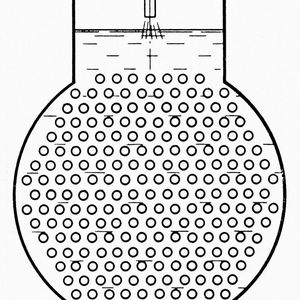 Die Vorentwicklung: Der von Wilhelm Maybach konstruierte Röhrchenkühler wird als deutsches Gebrauchsmuster (Nr. 104718) im Dezember 1897 angemeldet. Die Konstruktion stellt einen bedeutenden Meilenstein der Automobilentwicklung dar. (Bild:  Mercedes-Benz)