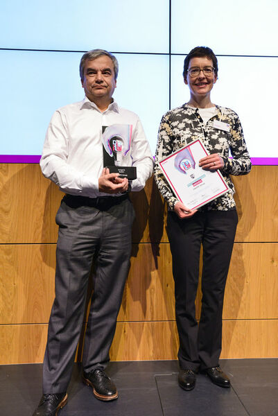 Der »Digital Transformer of the Year« in der Kategorie Medien ist die Haufe Group aus Freiburg im Breisgau. (Paul Knecht/storytile)