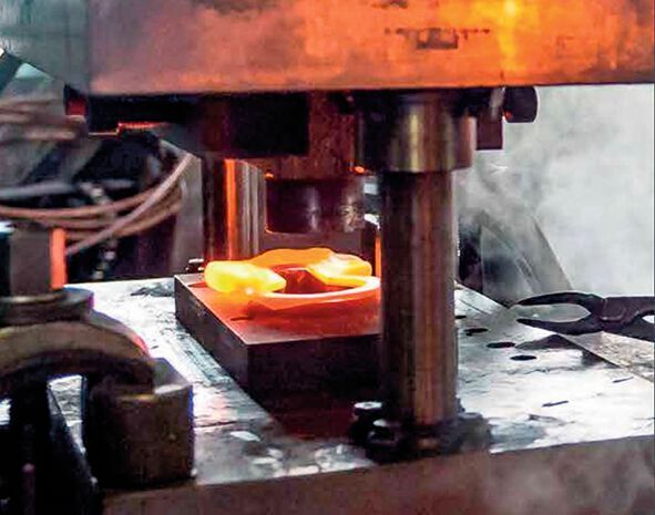 Nach der Insolvenz produziert die Hebar Gesenkschmiede verstärkt für andere Branchen als den Automobilsektor. (Hebar Gesenkschmiede)