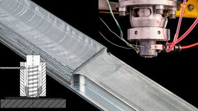 Some may already be familiar with friction stir welding. It can even join different metals together. Researchers now have a new approach to this type of joining in mind, which could bring new advantages to the industry ... (Image: IKT)