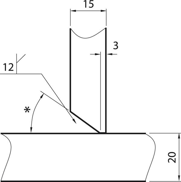 Dank kleinerer Nahtöffnungswinkel von bis zu 30° reduziert „forceArc“ das Nahtvolumen um bis zu 60 % und spart so Material, Energie und Arbeitszeit. (Bild: EWM)