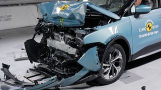 Das E-SUV U5 des Start-ups Aiways kam lediglich auf drei Sterne im Crashtest. (Euro-NCAP)