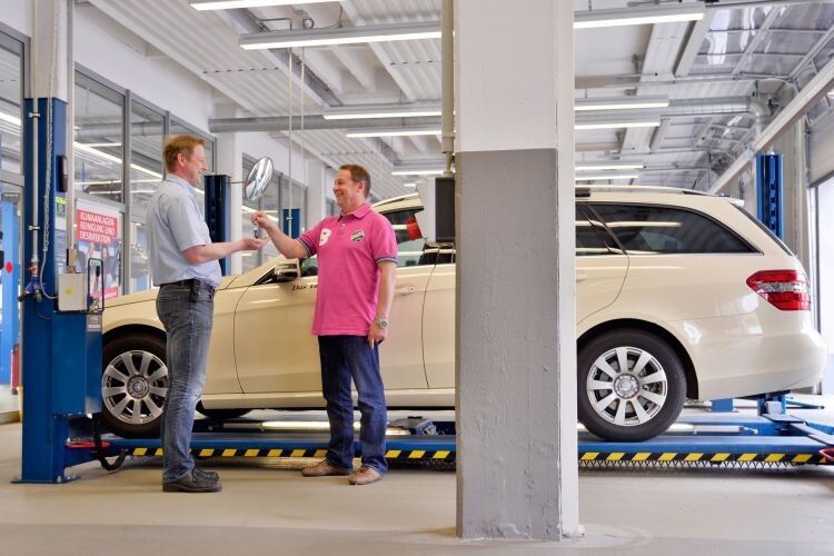 Den Taxi-Kunden steht ein separater Serviceberater zur Verfügung. (Foto: Lueg)