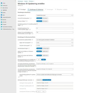 ECM bietet mit Endpoint Manager auch die umfassende Steuerung von Updates über WSUS, Azure und Microsoft Update.