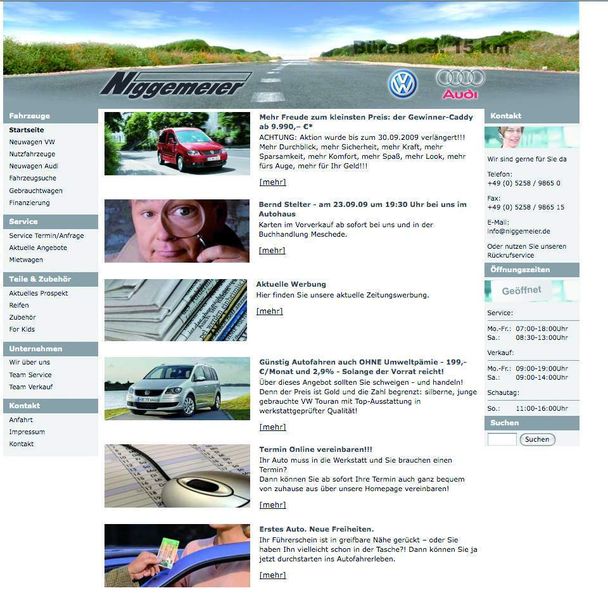 Die Agentur „kommune3“ aus Dortmund programmierte die Internetseite von Niggemeier. (Archiv: Vogel Business Media)