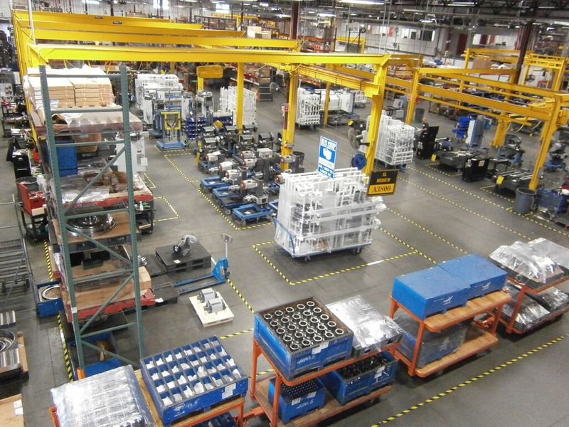 Impressionen aus dem Unternehmen Haas Automation in Oxnard, Californien, USA. (Bild: Königsreuther)